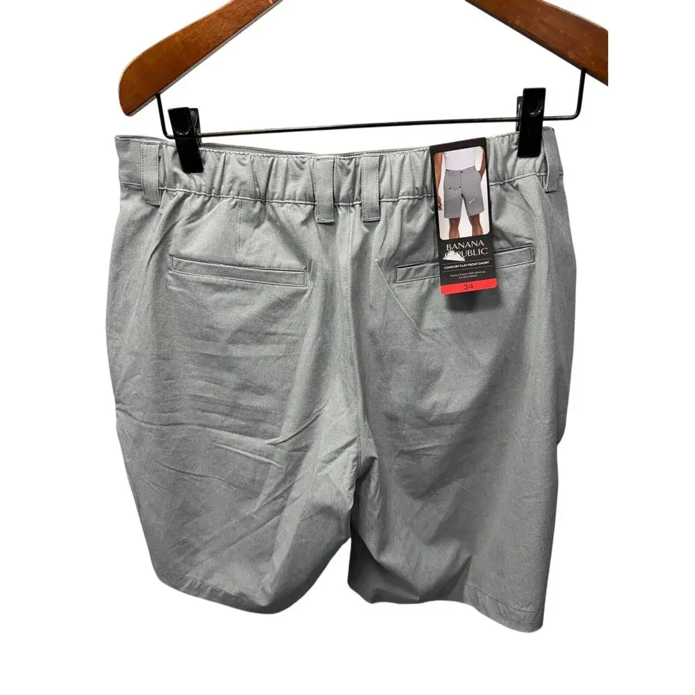 Banana Republic Men’s Tech Shorts sz 34 NEW #K204